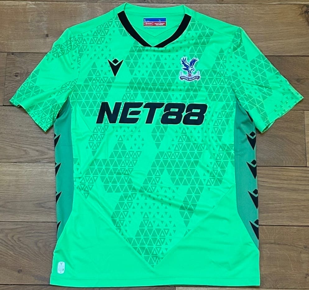 Dean Henderson Hand Signed Crystal Palace 2025-2026 Cup Goalkeeper Shirt