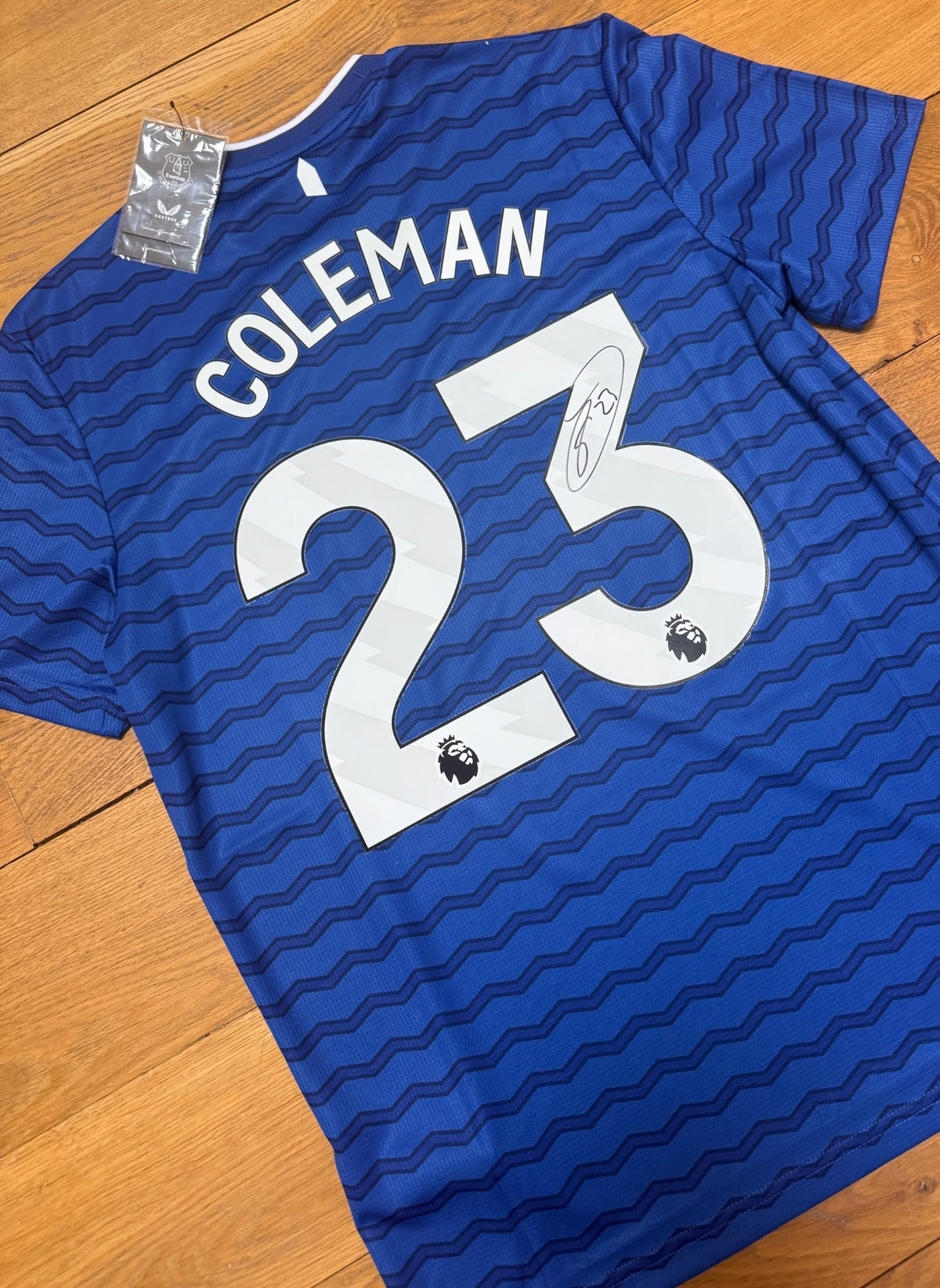 Seamus Coleman Hand Signed Everton 2025-2026 Home Shirt