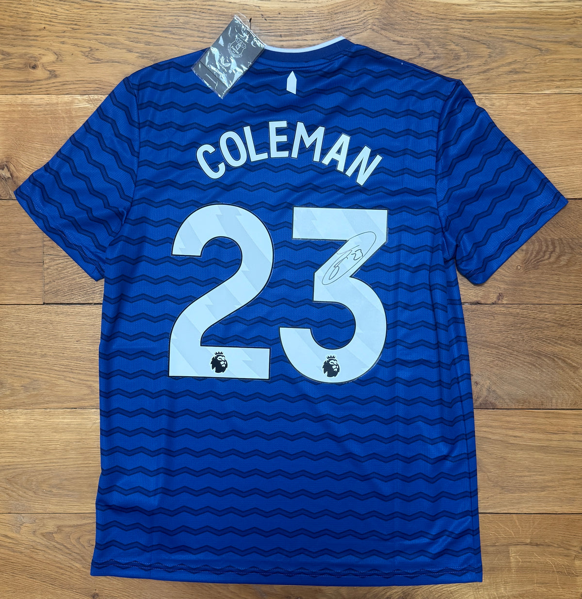 Seamus Coleman Hand Signed Everton 2025-2026 Home Shirt