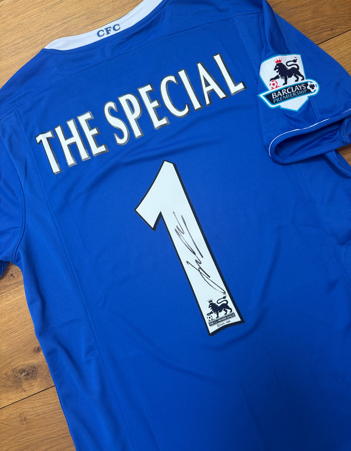 José Mourinho Hand Signed Chelsea 2003-2005 'The Special 1' Shirt