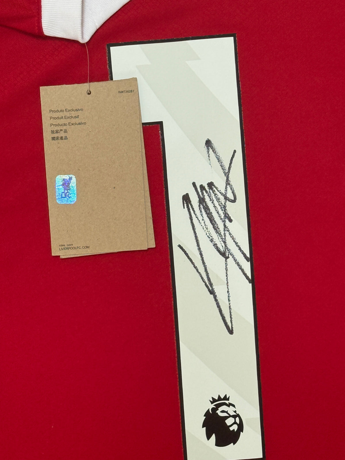 Jürgen Klopp Hand Signed Liverpool 2023-2024 Home Shirt With Klopp 1 Print | BNWT